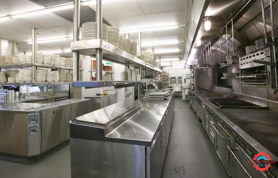 Gia công bếp inox đẹp chất lượng uy tín giá rẻ cho nhà hàng khách sạn